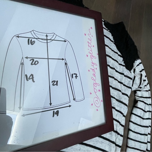 Zara Striped Sweater with Lace details - Picture 2 of 10